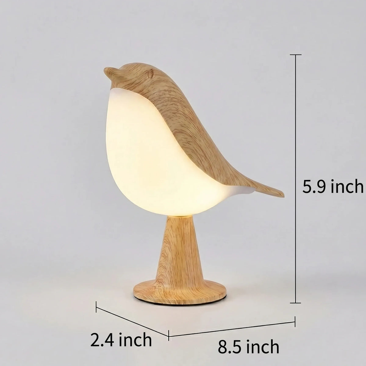 Glow Bird | Touch-Activated Wireless Night Light & Sleep Lamp
