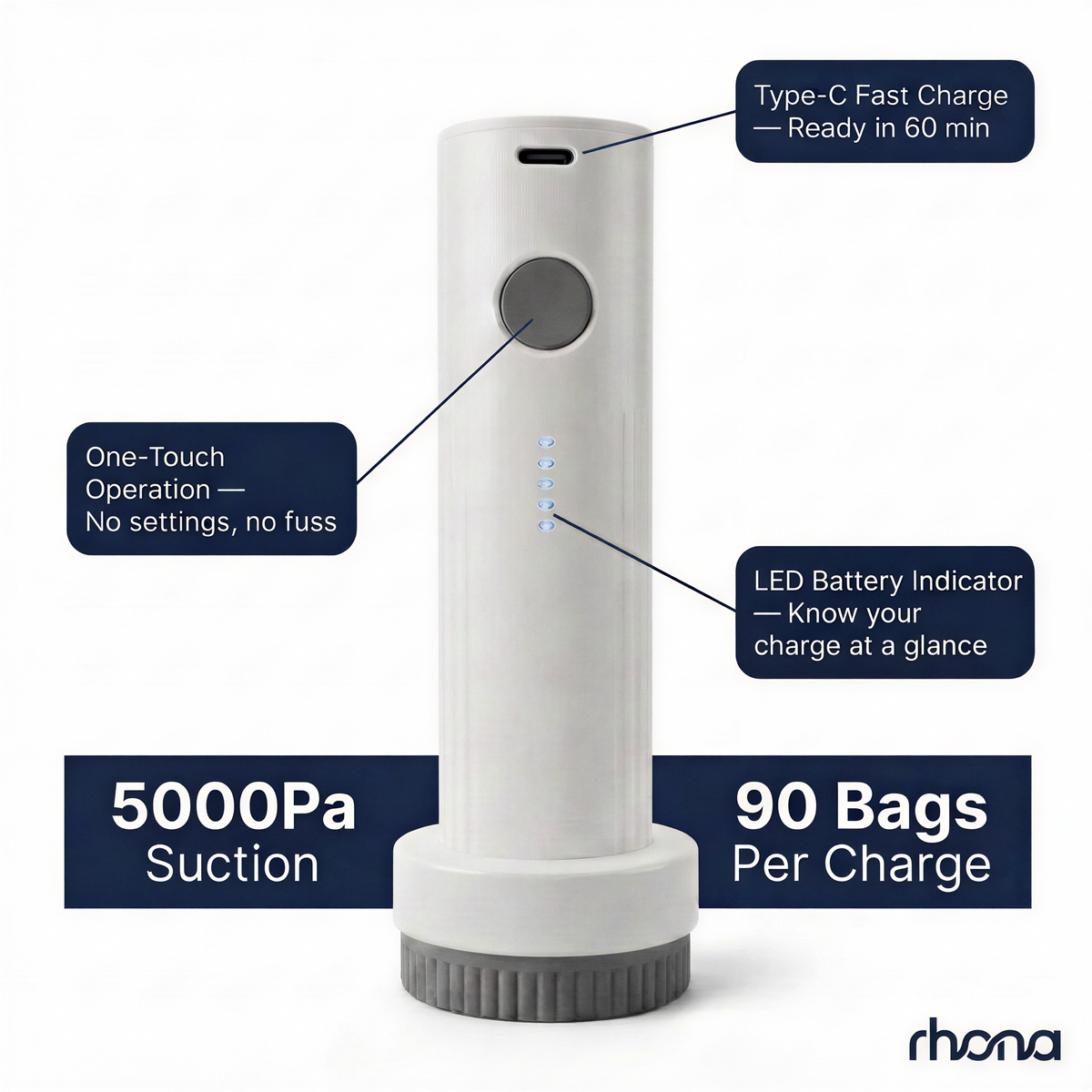 Suitcase packed with compressed bags