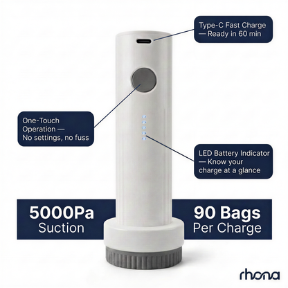 Suitcase packed with compressed bags